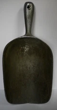 Antique #2 Size Metal Seed Feed Grain Scoop Rural General Store Primitive Prop
