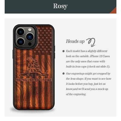 Cover iPhone 12 / 12 ProRivestimento in Tessuto Elegante, Contorno Bumper in Silicone Antishock - marrone - Italiano