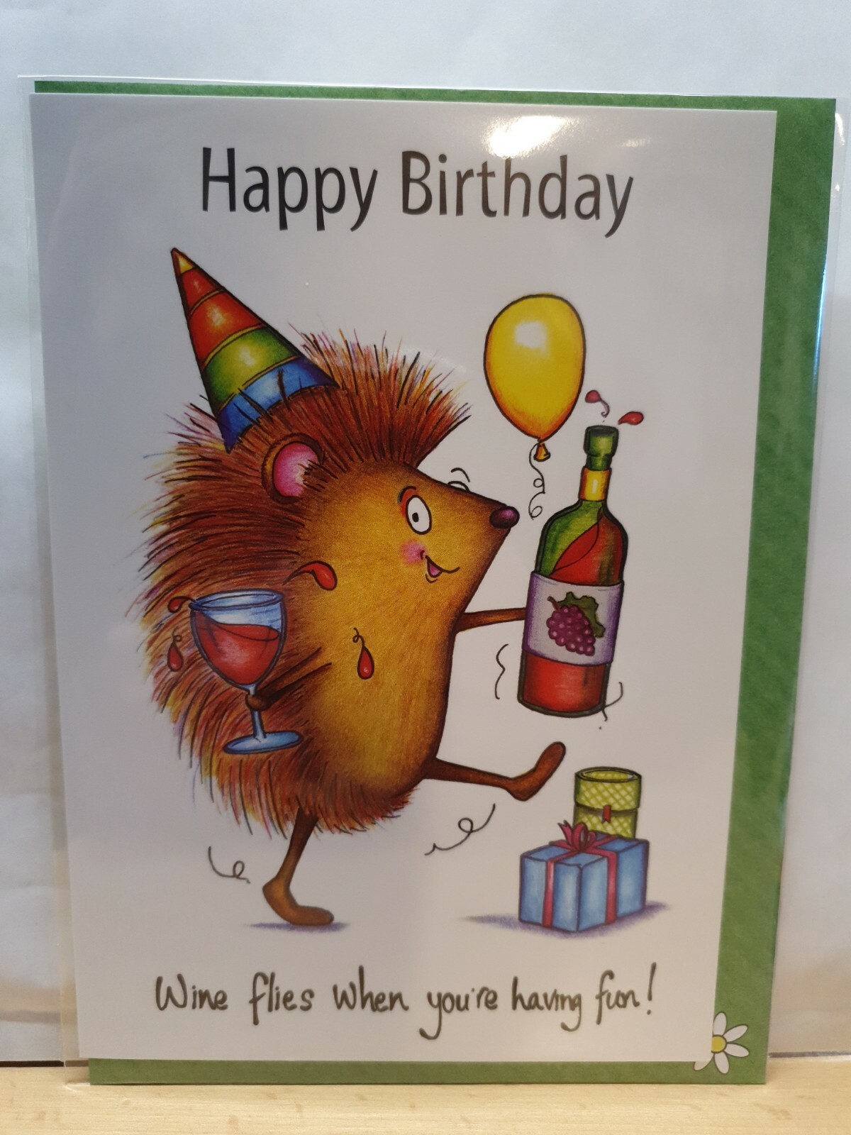 Wine lover BORDEAUX COLLIE birthday card BORDER COLLIES dog funny greetings card - Image 28