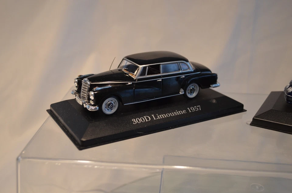 MERCEDES 300D LIMOUSINE 1957 ALTAYA ET CLK SOLIDO AVEC DEFAUTS - Photo 3/4
