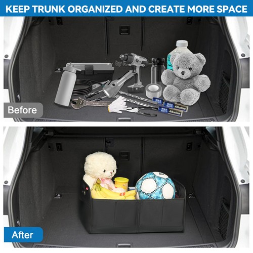 Car Trunk Organizer Large Capacity Car Organizer Storage for SUV Truck 35L - Picture 4 of 15