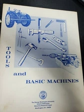 tools and basic machines, George Washington University, 1966