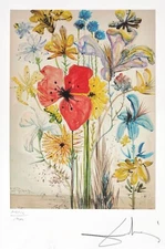 Salvador Dali : Boquet of Flowers : Archival Quality Art Print