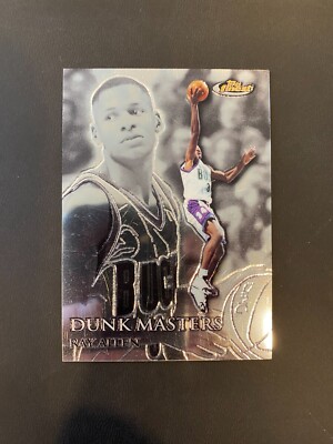 1999-00 Topps Finest Dunk Masters /750 Ray Allen #DM10 HOF Chrome