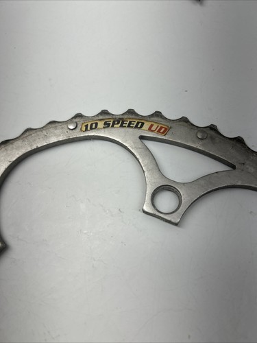 Campagnolo 10 speed UD chainring c10 53 tooth 135 bcd C10 53/42 - Picture 3 of 6