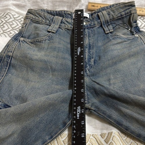 (Q4) Zara women's multi-pocket wide-leg denim pants, size 4,14US - Picture 11 of 16