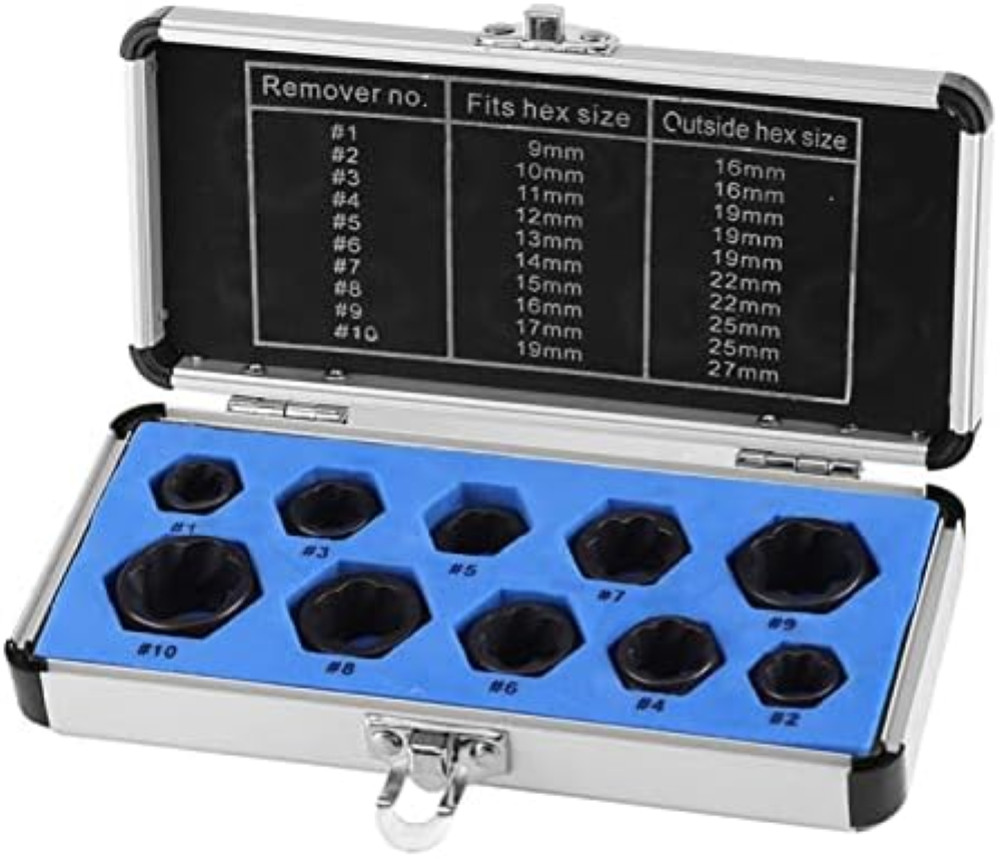 Set Rimozione Viti Danneggiate 10 Pezzi | Salva il tuo Weekend DIY