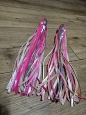 2 Squid Jigs No Hooks Saltwater Lures Plastic