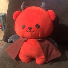 Fukuya Devil 14” Plush Red Soft Bear