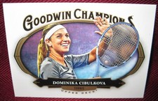 2020 UPPER DECK GOODWIN CHAMPIONS #84 DOMINIKA CIBULKOVA TENNIS NM-MT+