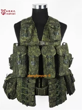 Russian Army 6sh117 Vest Modula Pouches Original EMR Camo Load Carrying Vest Bag