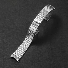 Fits Tissot T41/T006 Men's Stainless Steel Watch Band Strap Metal Bracelets 19mm