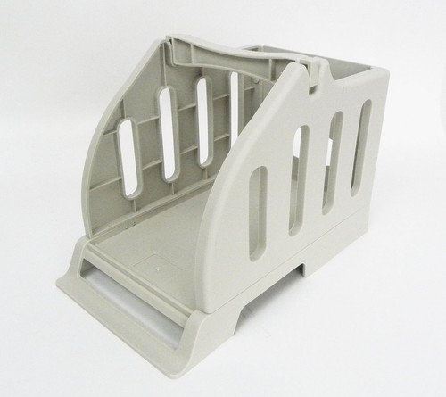 Etikettenhalter für Rollen und Fächerfaltetiketten ideal für Desktop Thermodrucker