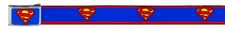 Web Belt Buckle Mens Women Kids DC Comics Superman WSM039