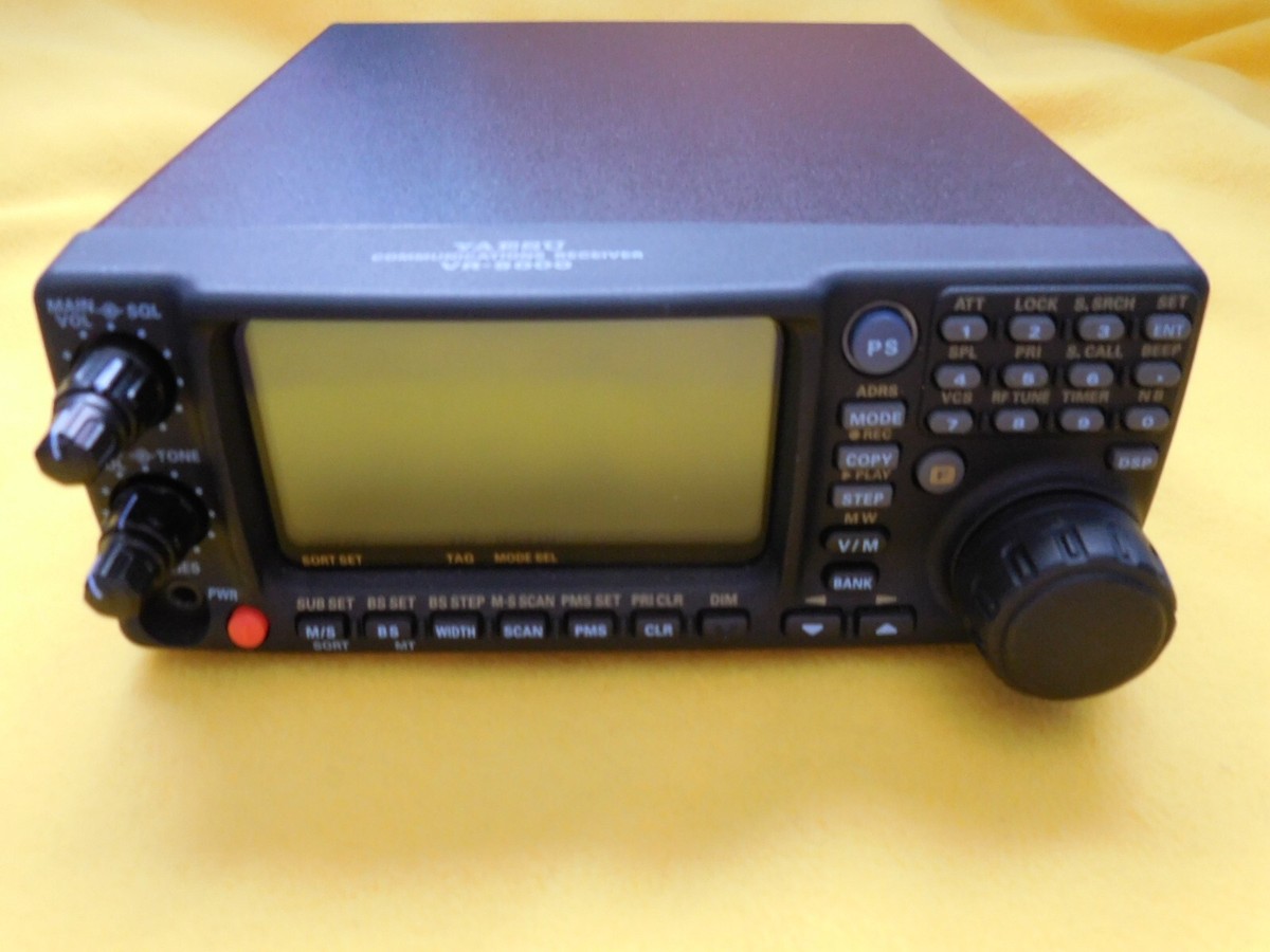 YAESU VR-5000 Communications Receiver with DSP-1 Optional Module