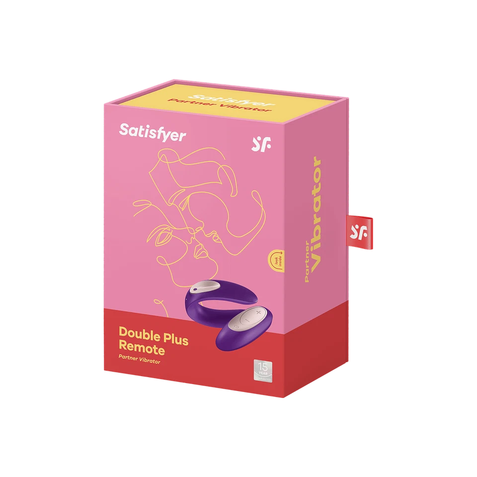 Satisfyer Paar-Vibrator Partner Plus Remote (Fernbedienung, 10 Programme) - Bild 4 von 4