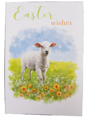 Frohe Ostern Segen Karte Ostern Wunschkarte