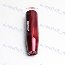 Mugen Red Carbon Fiber Shift Knob For Accord Civic Si S2000 Prelude Mdx Manual Mugen Red Carbon Fiber Shift Knob For Accord Civic Si S2000 Prelude Mdx Manual
