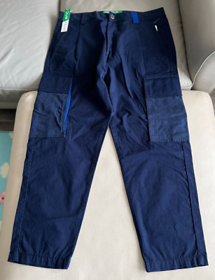 United Colors of Benetton x JCC+ Men s Cargo Pants - Made in Italy - MRSP$180