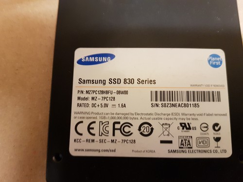Samsung SSD 830 64GB,Intern,Nodataproperty Mz-7pc064 SATA III