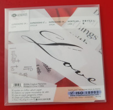 CREATIVE MEMORIES  EXPRESSIONS OF LOVE  On Chiffon Vellum Paper  NEW