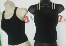  CAPEZIO Triple STRAP Racerback CAMISOLE DANCE TOP "DanceNation" fit girls sizes