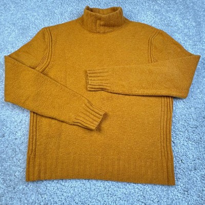J. Crew Point Sur Wool Blend Turtleneck Crewneck Sweater Womens Large