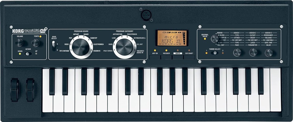 b*着様 KORG microKORG XL Korg microKORG XL+ Synthesizer / Vocoder – Kraft Music