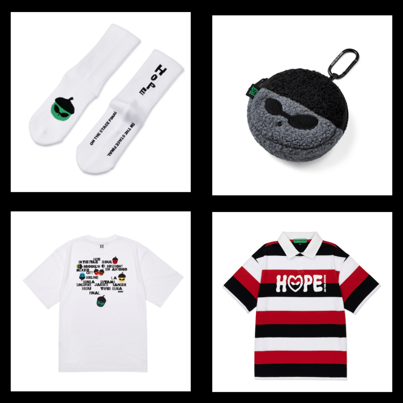 J-HOPE HOPE ON THE STAGE FINAL Tシャツ 白 XL J-HOPE HOPE ON THE STAGE FINAL Tシャツ 白 XL BTS J-HOPE The HOPE