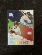 2018 Panini Diamond Kings Past And Present Shohei Ohtani/Babe Ruth #PP10 RC  
