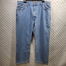 NEW Levi 505 Jeans Men's 40x30 Blue Regular Fit Straight Deadstock Y2K VTG Denim