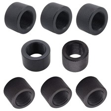 8-Pack Thread Protectors: 4 x 5/8x24  4 x 1/2x28, Durable  Easy Install