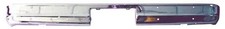 REAR BUMPER CHROME W/O IMPACT STRIP HOLES 1973- 1980 CHEVROLET CHEVY GMC TRUCK