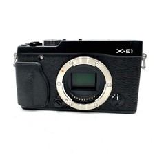 FUJIFILM X-E1 Black Mirrorless Digital Camera Body 16.3MP APS-C X-Trans CMOS