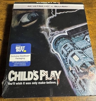Child's Play OOP 4K Steelbook (4K UHD + Blu-Ray) Best Buy Exclusive SEALED