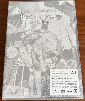 Mrs.GREEN APPLE The White Lounge in CINEMA Standard Edition Blu-ray