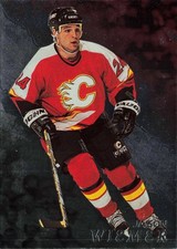 JASON WIEMER 1998-99 Be A Player #21 Calgary Flames Hockey Card