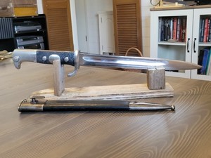 Super RARE! WWI Personalized Bayonet 1914/16-READ DESCRIPTION