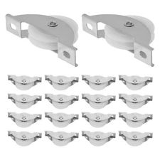 20 Pcs Sliding Screen Door Wheels Roller Replacement Ball Bearing Rollers