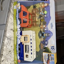Bluey's Family Camping Cookout Playset