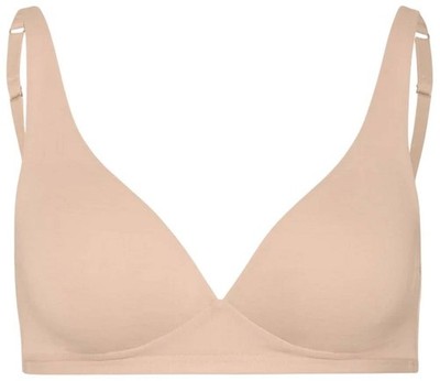 Hanro Damen Cotton Sensation Einfach Baumwolle Vollschalen-BHs - Beige