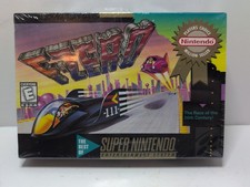 F-Zero (Super Nintendo, 1991) SNES Player’s Choice,Sealed, Brand New