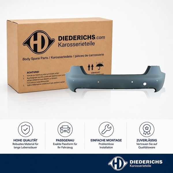 StossfÄNger Hinten Diederichs 1018056 FÜR Audi Stossstange Bumper-image