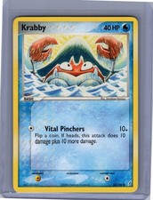 Krabby 54/100 Crystal Guardians Common MP on eBay