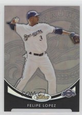 2010 Topps Finest Refractor /599 Felipe Lopez #110 1q9