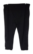 Johnny Was Kirin Leopard Jacquard Embroidered Jogger Pant XL Viscose Cotton