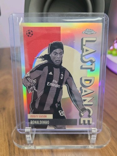 RONALDINHO  LAST DANCE 2025-26 TOPPS CHROME UCL #LD-9 AC MILAN 2010-11 LD-9