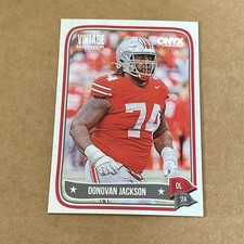 2024 ONYX VINTAGE Football card DONOVAN JACKSON