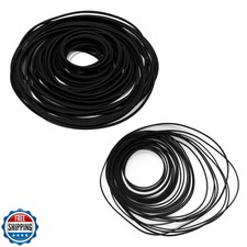 TNJPSEK 80 Pcs Cassette Player Belts Replacement Kit, Mixed Flat