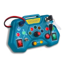 Toys led busy board montessori sensory light switches, preschool learning